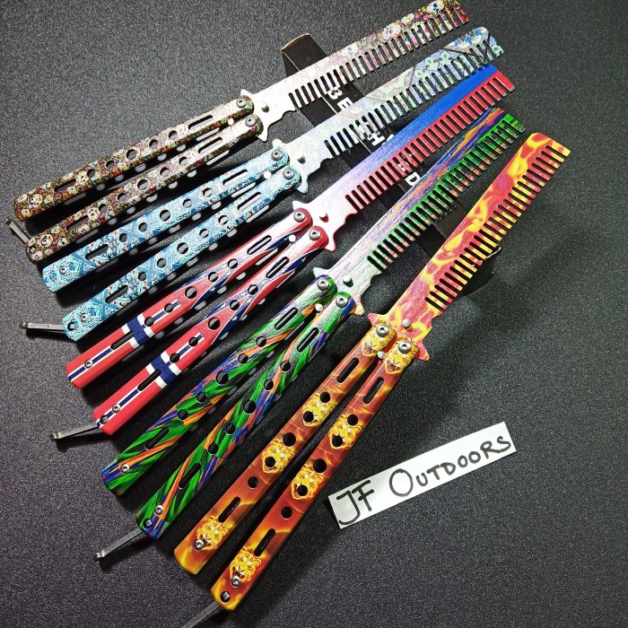 Balisong L140 CSGO Folding Comb Trainer