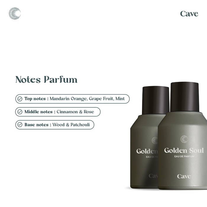 Cave Eau De Parfum Golden Soul 50 Ml