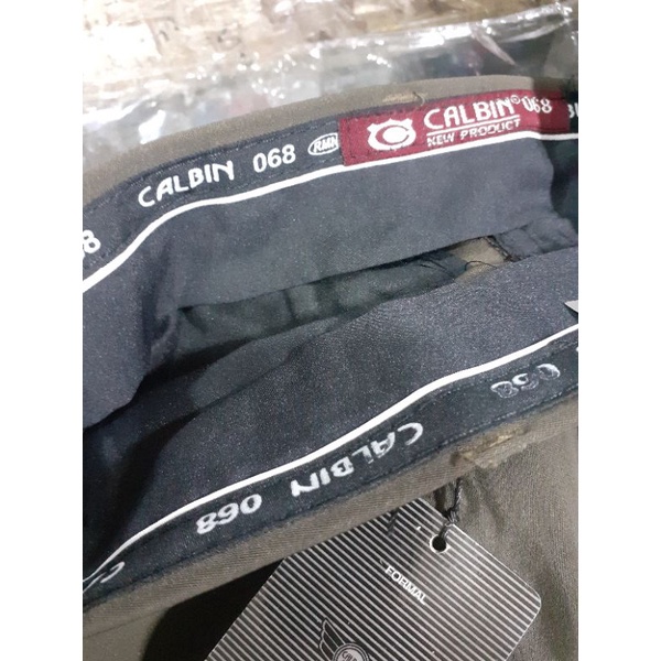 BIG SALE Celana Panjang Kain CALBIN ORIGINAL Celana Kantor Formal Hitam dan Warna #celanakantor