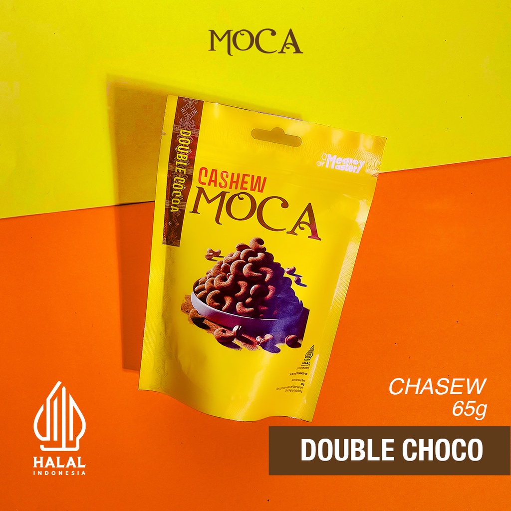

MOCA - Cashew Double Cocoa 65g - Halal
