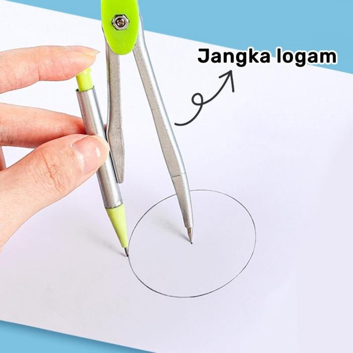 

Kompas Set 8In1 Matematika Set Penggaris Set Jangka Set Compass Set Math Set Pensil Murah Bonus