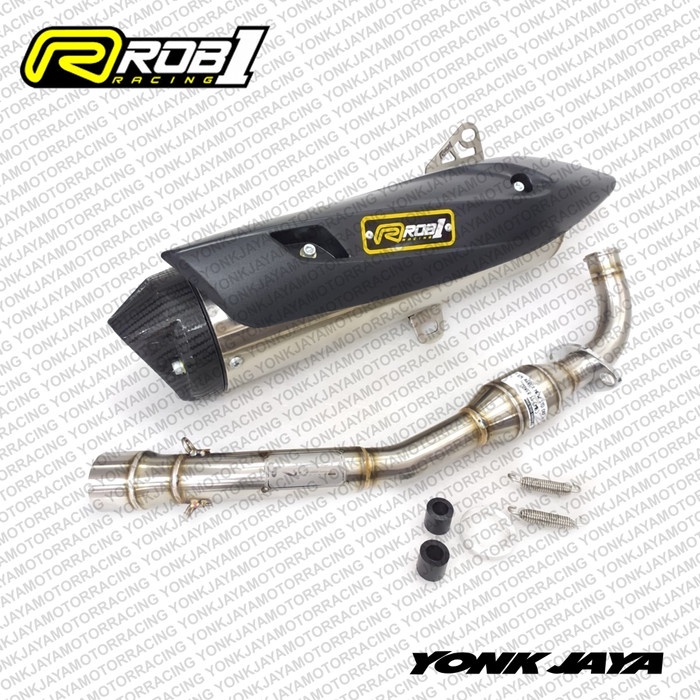 Knalpot ROB1 Racing Yamaha All New NMAX 2020 Aerox New Connected