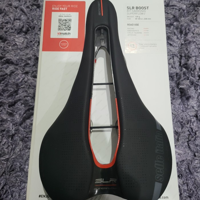 Selle Italia SLR Boost Kit Carbonio Superflow Saddle