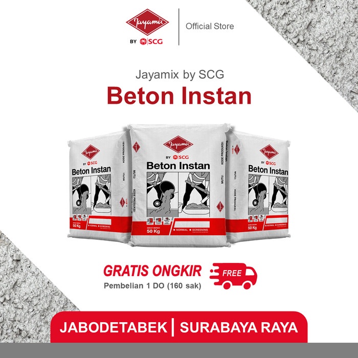 Jayamix by SCG Beton Instan [1 DO] - Screening