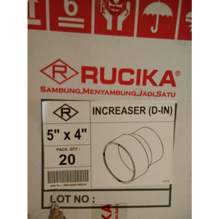 REDUCER /VLOK SOCK 4" x 5" D / SOCK