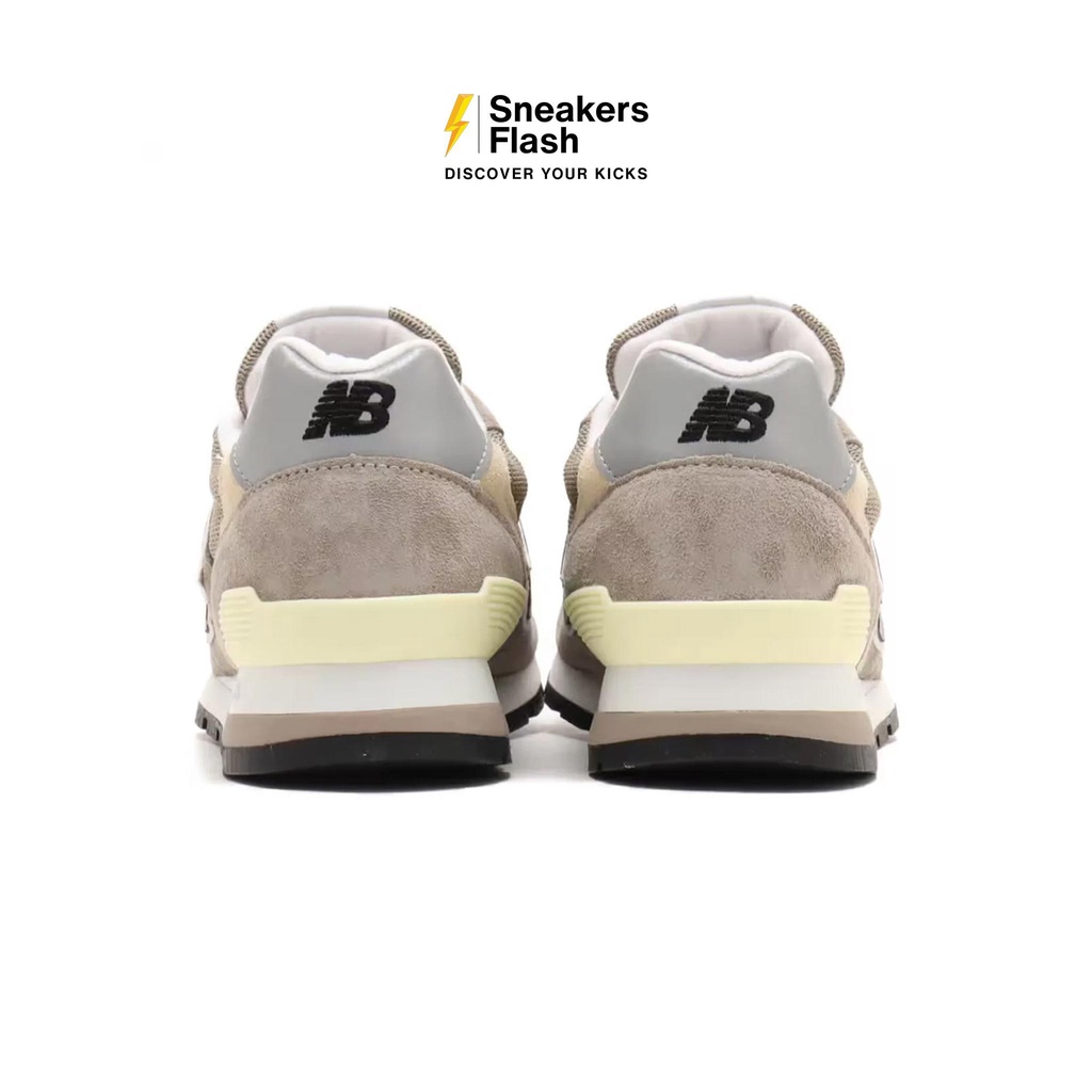 NEW BALANCE 996 Made In Usa Grey Silver Sepatu Sneakers Unisex - U996GR - Size 44