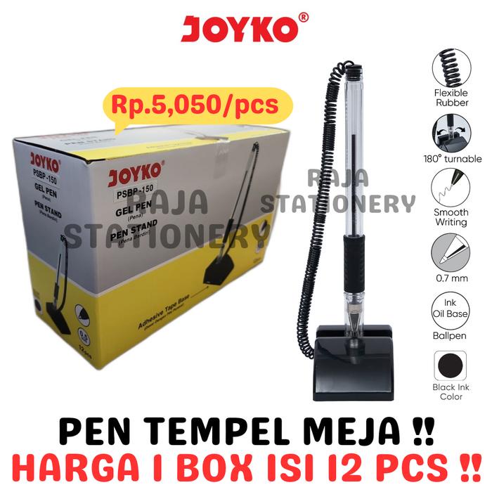

JOYKO PEN STAND GEL PEN PULPEN PEN MEJA JOYKO KANTOR PSBP-150 [12PCS]