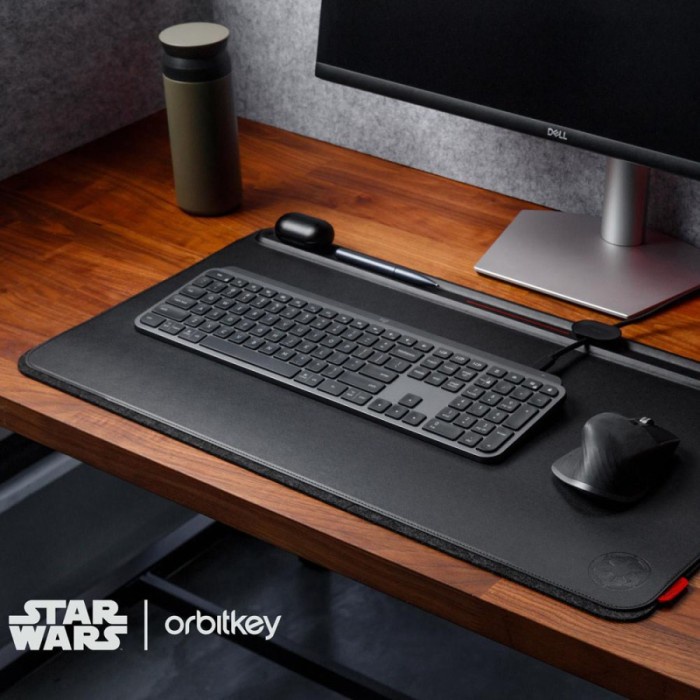 

HOT SALE! Orbitkey Desk Mat Star Wars Series Darth Vader Premium Leather Meja Kerja