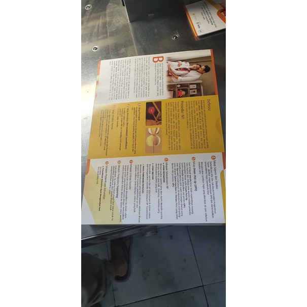 

PROMO! Cetak leaflet Full Colour Uk. A4 + Glossy da lipat 3