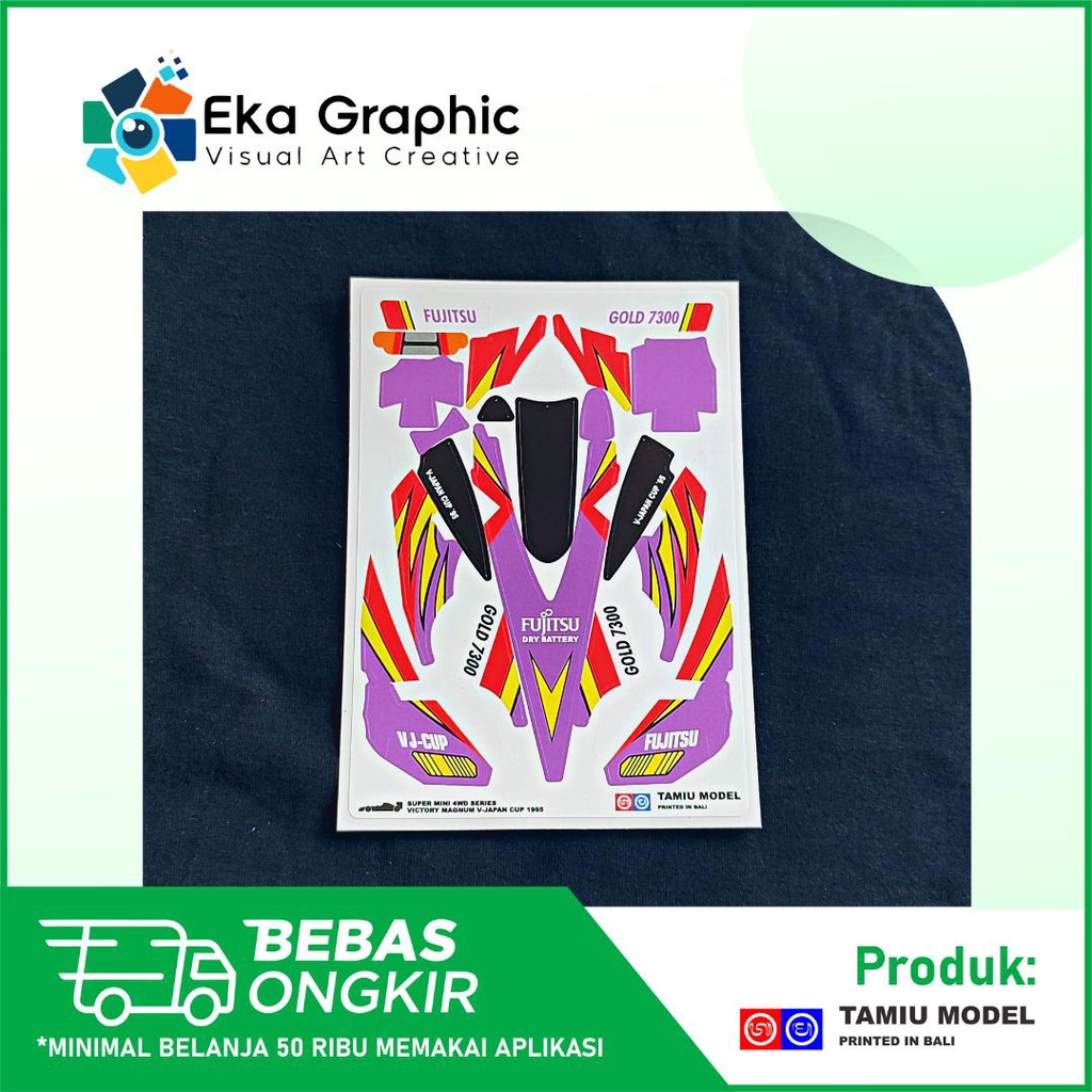 Decal Sticker Victory Magnum V
-Japan Cup 1995