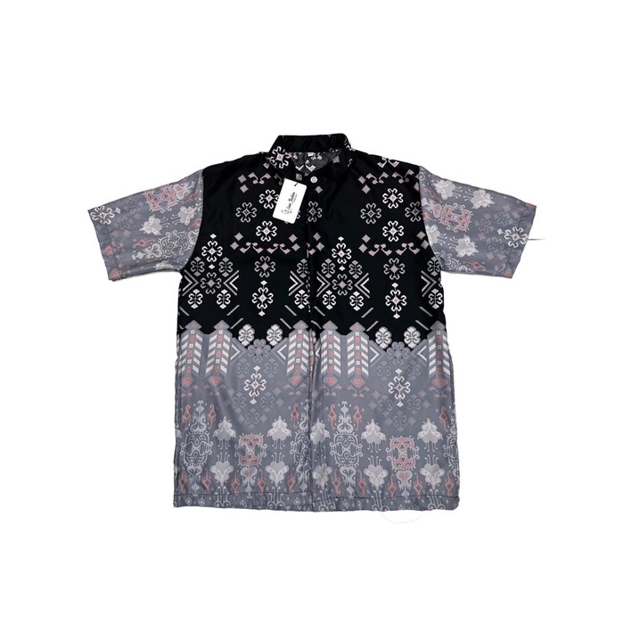 BIG SALE Baju Koko Pria Bahan Maxmara Motif Lebaran Bisa Couple Kemeja Koko Ayah Kondangan Terbaru