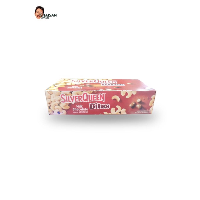 

terbaru !!! silverqueen bites box isi 12 ready