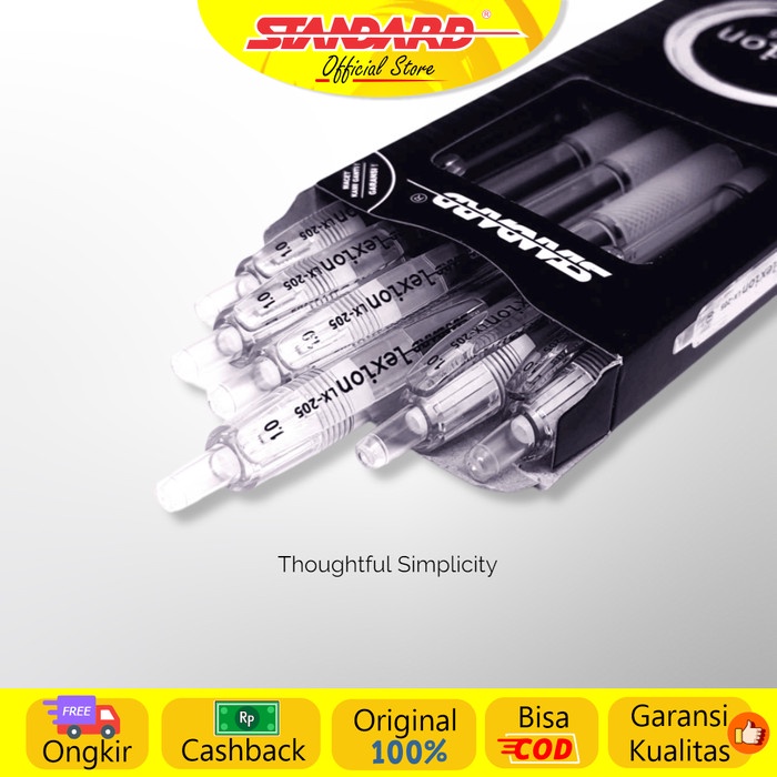 

STANDARD PEN LEXION 1.0 LX-205 ISI 6 PCS