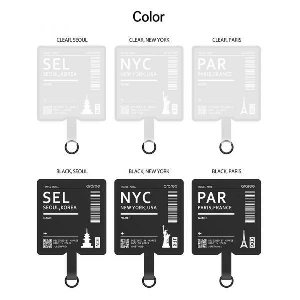 

Araree Tag Holder Strap Hole