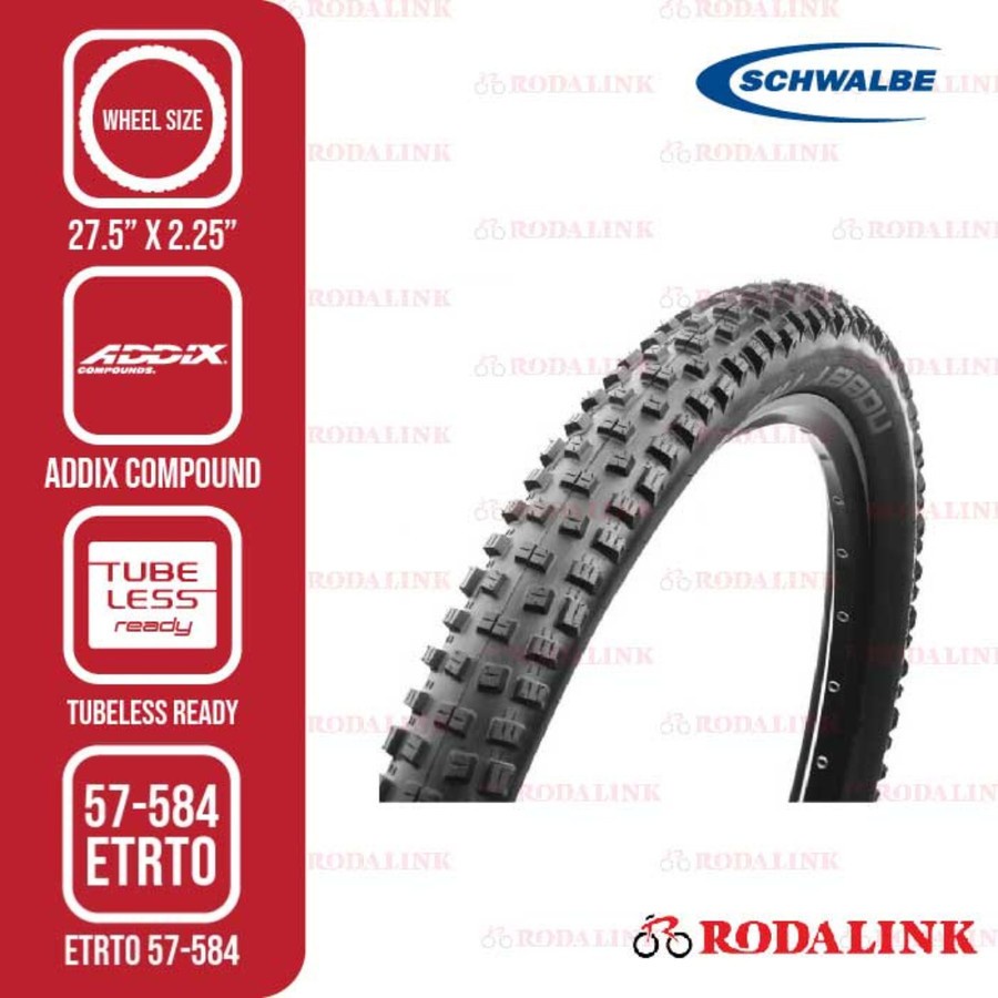 Schwalbe Ban Sepeda Gunung MTB Nobby Nic 27.5 x 2.25 Performance Line | Ban Sepeda Gunung 27.5"