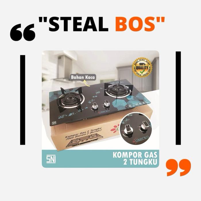 Natanel Ocko Kompor Tanam Gas 2 Tungku Ocko Kompor Tanam Ocko Kompor Gas 2 Tungku Ocko