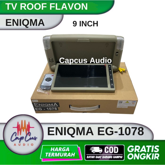 Tv plafon eniqma roof monitor 9inch