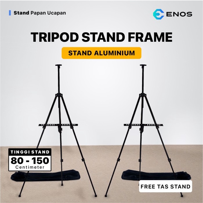 

TERLARIS! Tripod Stand Frame Stande Ucapan Free Tas Stand Tripod Stand Banner