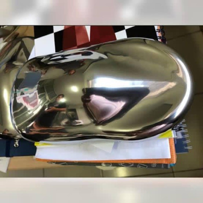 MOXER MOXER CAT OTOMOTIF SPIDER CHROME EFFECT SILVER / BLACK CHROME BISA COD BISA COD