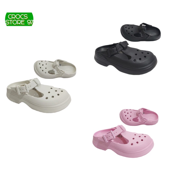 COBA CROCS / SENDAL WANITA / SEPATU SANDAL CROCS CLASSIC MARY JANE / CROCS MARY JANE WQL
