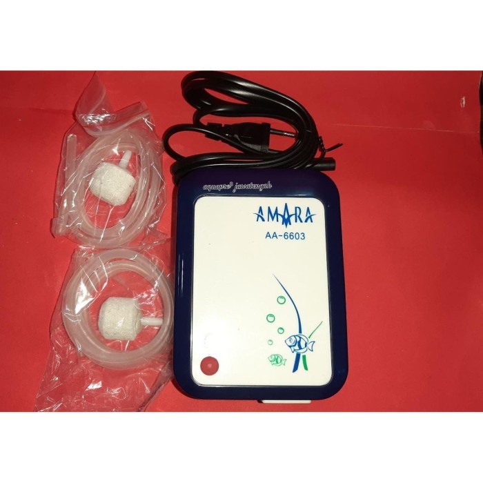 Pompa Udara ACDC Amara Aerator AA 6603 Amara AA 6603 Baterai