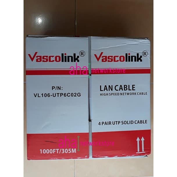 KABEL VASCOLINK UTP CAT6 VASCOLINK CABLE UTP CAT6