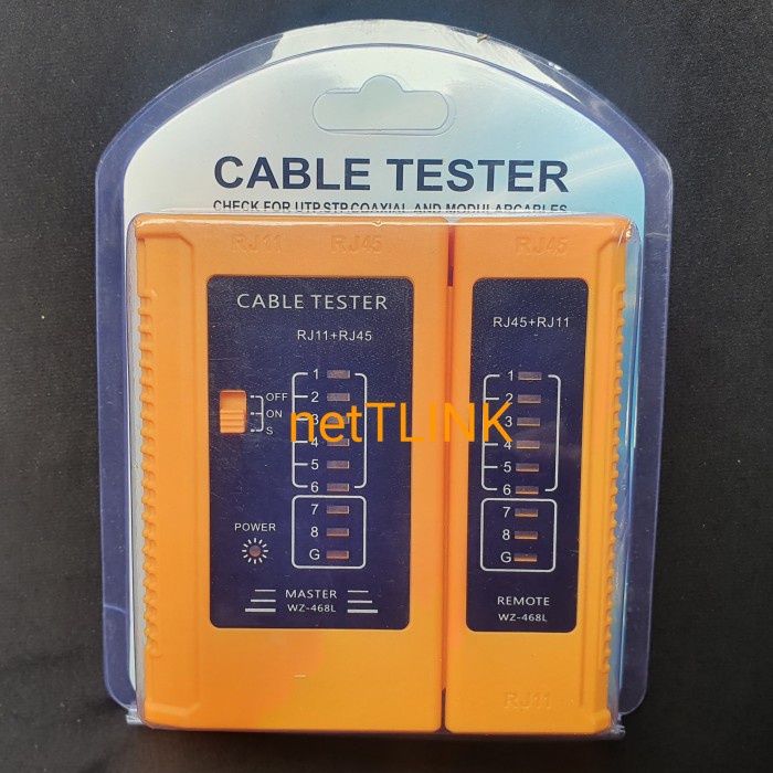 Tester kabel data / tester kabel LAN/ tester kabel utp model nankai468