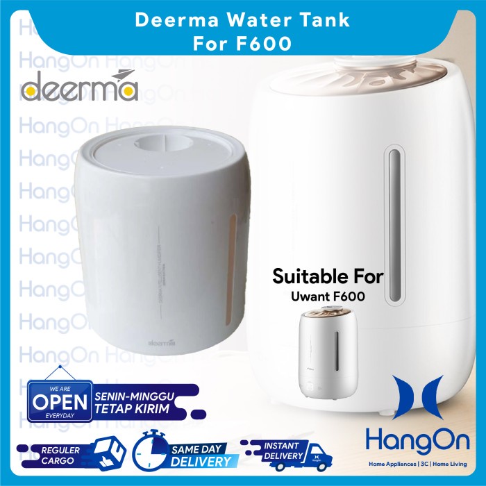 TERLARIS Deerma Water Tank / Tangki Air for Humidifier F600 Kapasitas 5 Liter