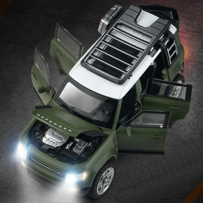 RC Car Pinecone SG2402 Land Rover Rock Climbing 1/24 LED RTR 4WD
