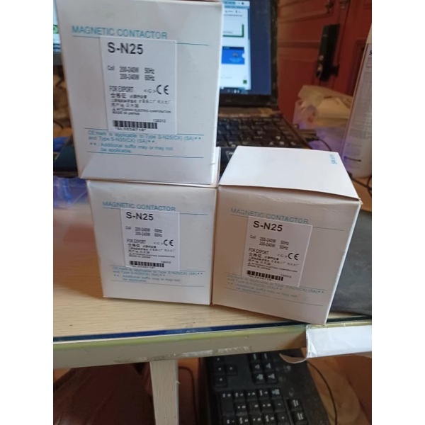 Sale Kontaktor Mitsubishi S-N25 Sn25 Sn-25 Contactor Mitsubishi Sn 25