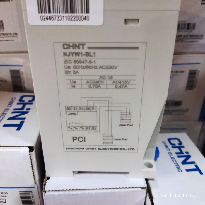 Menarik Floatess Relay Njyw-Bl1/Wlc 2 Tangki Chint