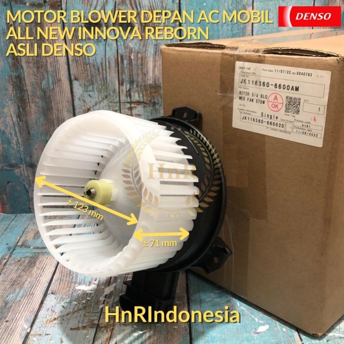 TERBARU Motor Blower Ac MOBIL Depan Toyota INNOVA REBORN DEPAN PROMO