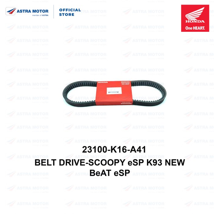 PROMO Belt Drive Honda Beat & Scoopy K93 23100K16A41