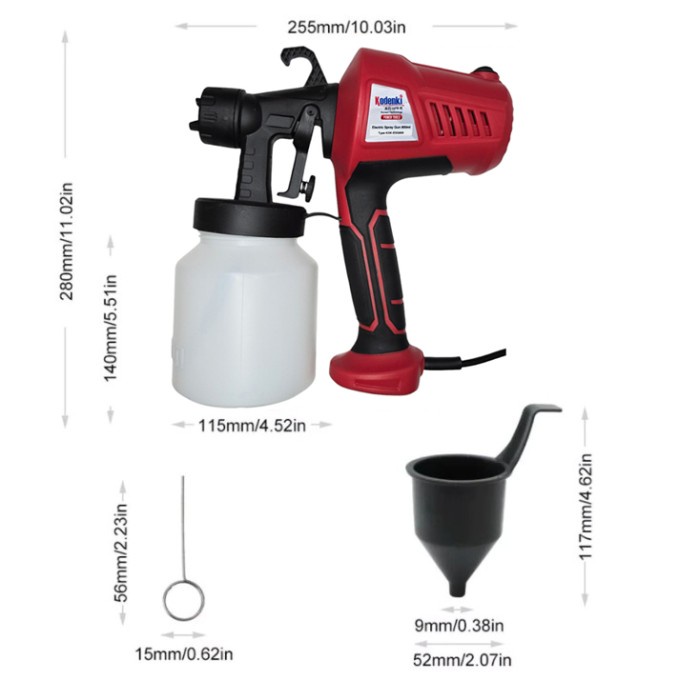Paling Murah Alat Mesin Kompresor Semprot Penyemprot Semprotan Cat Air Minyak Tembok Kayu Besi