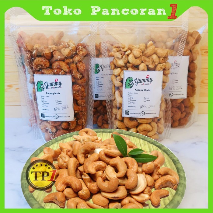 

NeW Kacang Mede Oven Panggang Roasted Mete Jumbo 200~500 Gr