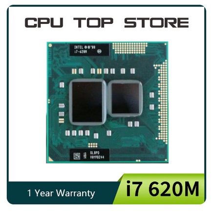 Intel Core I7 620m I7-620M SLBTQ SLBPD Dual Core Laptop CPU