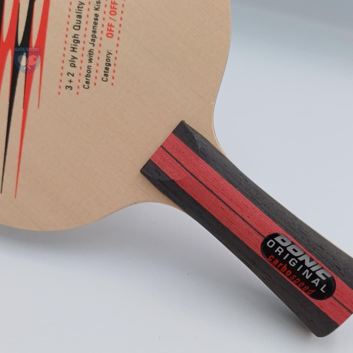 Termurah DONIC Original Carbospeed Carbon Blade Bet Tenis Meja
