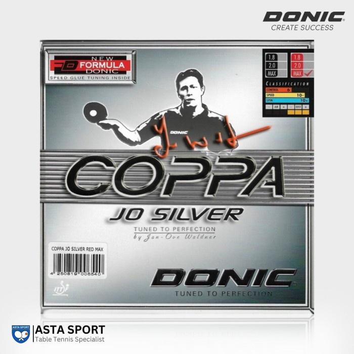 DONIC Coppa JO Silver Karet Pingpong Rubber Tenis Meja
