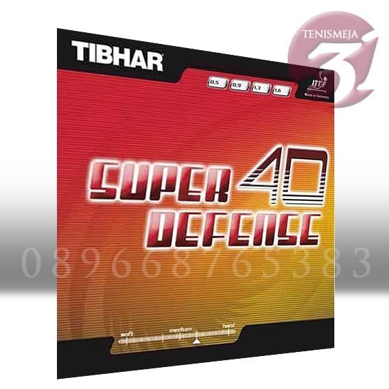 Termurah Rubber/Karet tenis meja Tibhar Super Defence 40