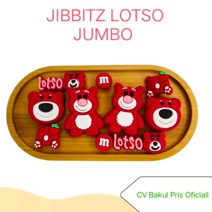 NEW PRODUK JIBBITZ CROCS 1 SET TOY STORY LOTSO ORIGINAL PIN SANDAL CROCS DFR