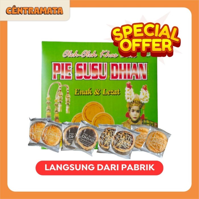 

Wdo - *Promo* 50Pcs Pie Susu Dhian Oleh Oleh Bali