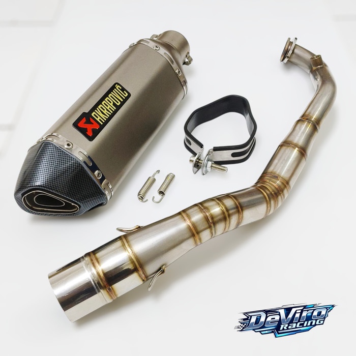 Knalpot Akrapovic Hzt Import Full System Stylo 160