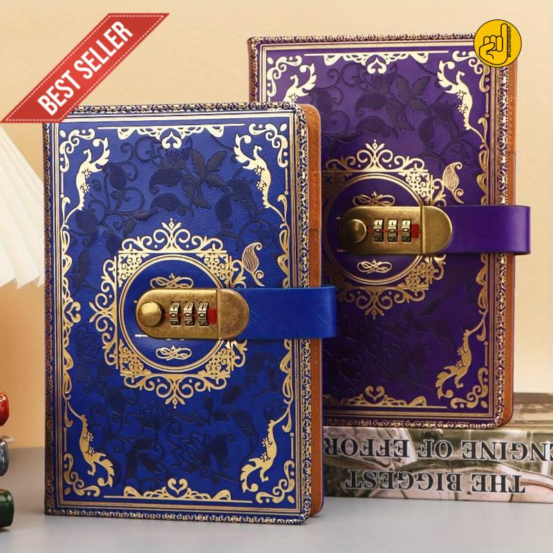 

baldan JESJELIU Buku Diary Notebook Catatan Jurnal 200 Halaman with Lock - JJ-3 good quality