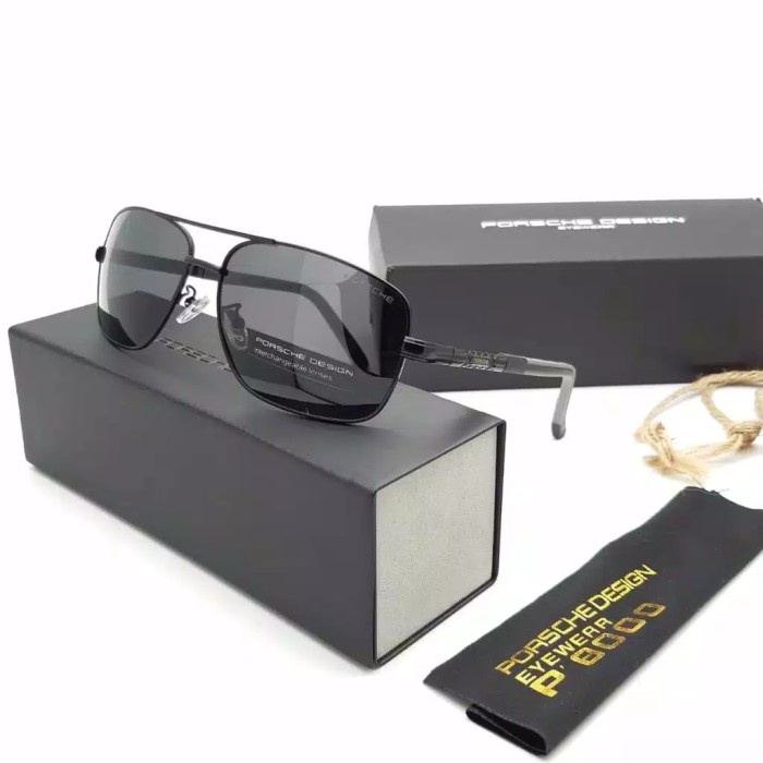 Kacamata Pria Cowok Porsche Design 8724 Polarized Polaroid Super