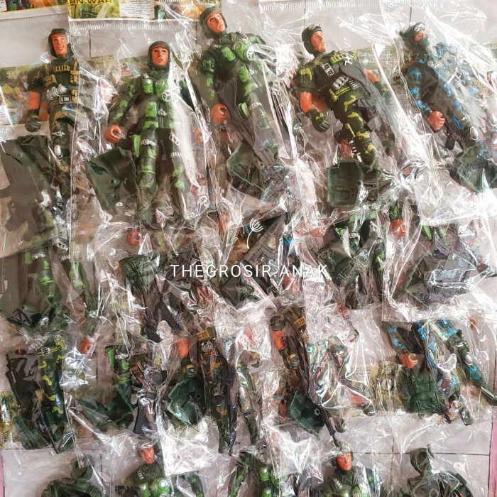 SOLDIER MODERN WAR Mainan Mini Figure Tentara Militer