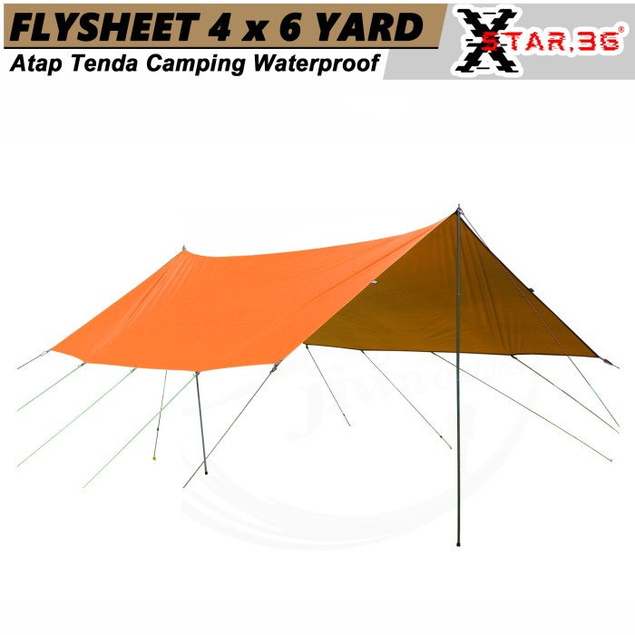 flysheet 4x6 / bivak /trap tent/tutup tenda/ flyshet 6x4 meter