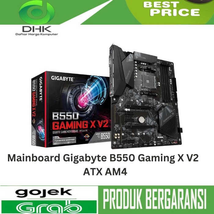 BISA GOSEND MAINBOARD GIGABYTE B550 GAMING X V2 - ATX AM4 TERMURAH
