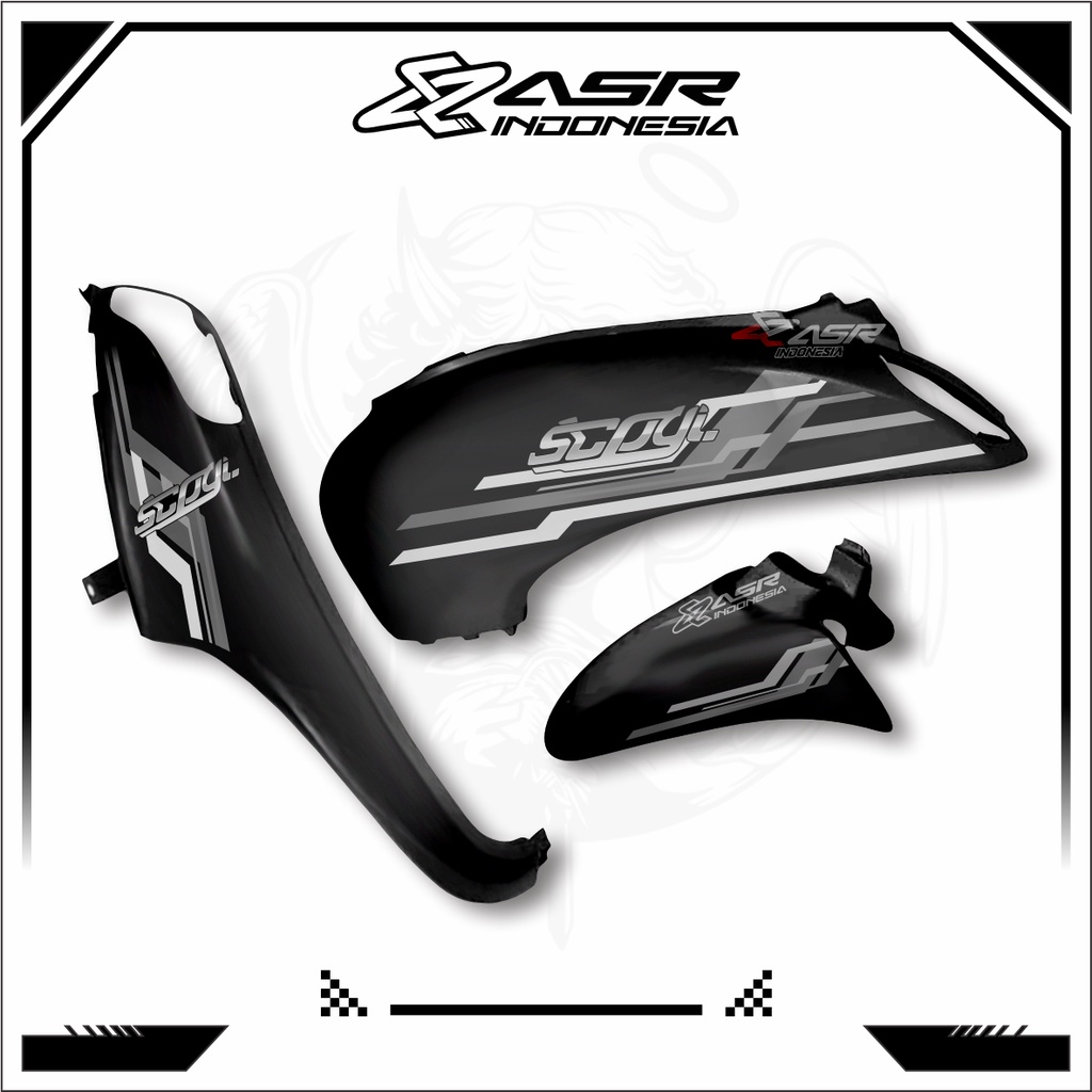 Striping Scoopy Transparan ESP FI NEW Striping Scoopy 2016 PI