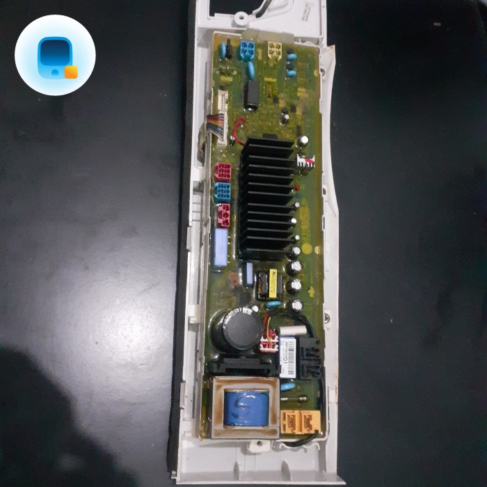 modul pcb mesin cuci LG wd m1070 d6 original