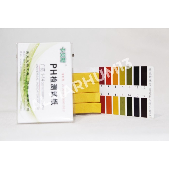 Kertas pengukur PH air PH meter